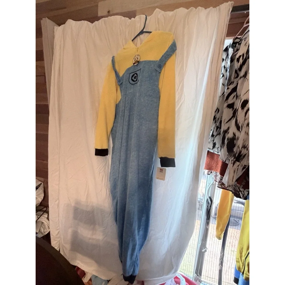 Despicable Me 3 Stuart Costume Pajamas NWT 16/18 costume